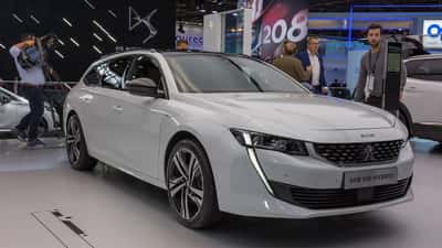Peugeot-biler udstillet på Paris Motor Show 2018
