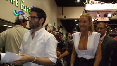 Blake Lively fotograferet ved et filmrelateret arrangement