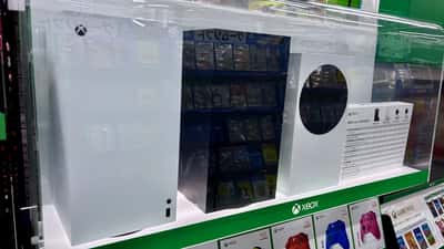 Xbox Series X and Series S consoles side by side on a flat surface