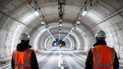 Tunnelkameror i E4 Förbifart Stockholm motorväg 2026