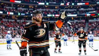 Mikael Granlund Anaheim Ducks -peliasussa NHL-areenalla