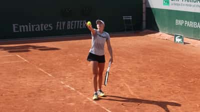 Jil Teichmann à Roland Garros 2023, joueuse suisse de tennis professionnelle
