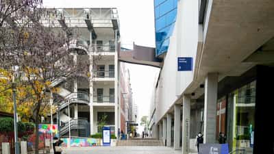 Adelaide University City West campus, formerly University of South Australia, photographed in May 2026