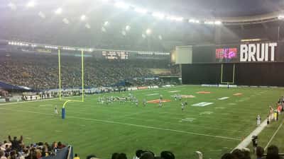 Stade Percival-Molson lors d'un match des Alouettes de Montréal en LCF