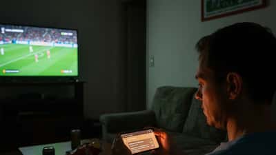 Estádio cheio em partida da Copa Libertadores antes do jogo começar