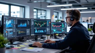 Consultant en cybersécurité analysant des alertes réseau et une checklist NIS2 dans une PME française