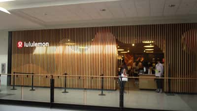 Lululemon Athletica retail store at Kingsway Mall in Canada