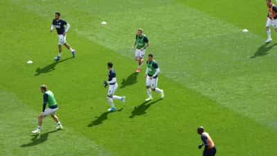 West Bromwich Albion players in Championship action, April 2017