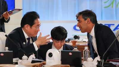 World leaders gathered at the G7 summit in 2024