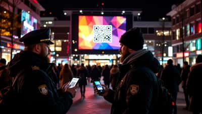 Man met geweigerde ticket-QR-code bij concertingang Amsterdam