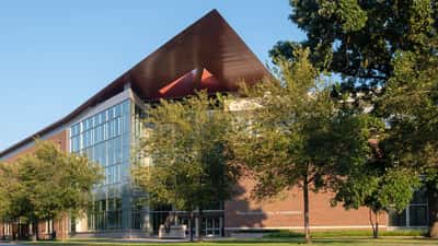 Neil Armstrong Hall of Engineering de l'université Purdue, campus où fut annoncé le prix Armstrong 2026