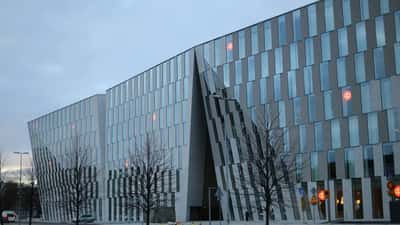 OP Financial Group Vallilan pääkonttori Helsingissä