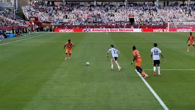 Joueurs de l'équipe d'Allemagne en action lors de la Coupe du Monde 2026