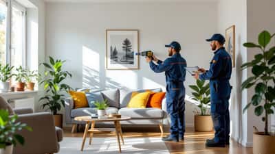 Handwerker bei einer Hausverbesserung in Achim 2026
