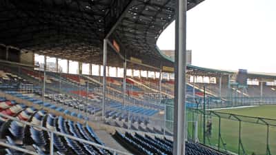 The National Cricket Stadium in Karachi, Pakistan, venue for the PSL 2026 qualifier between Peshawar Zalmi and Islamabad United