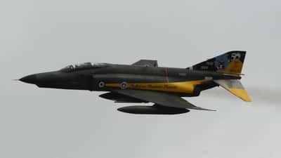 F-4 Phantom de la force aérienne hellénique, le même type d'appareil que celui écrasé à Tanagra le 5 septembre 2026