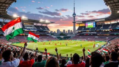 Senegal versus Irak voetbalinterland WK 2026 in Toronto stadion