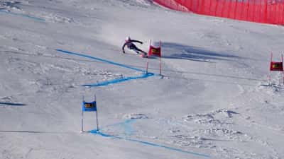Federica Brignone beim Weltcup-Skirennen in Courchevel