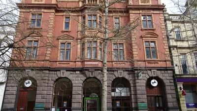 Lloyds Bank branch exterior in Gloucester, England