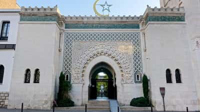 Entrée de la Grande Mosquée de Paris, monument historique