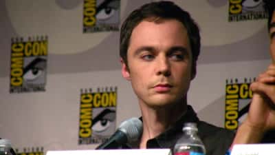 Jim Parsons at a TV Guide panel event