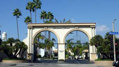 Paramount Pictures Melrose Gate studio entrance Hollywood