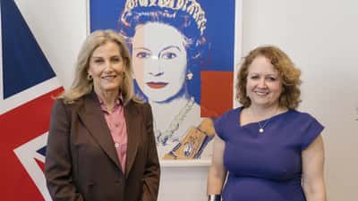 Sophie, Duchess of Edinburgh at a 2025 public engagement event
