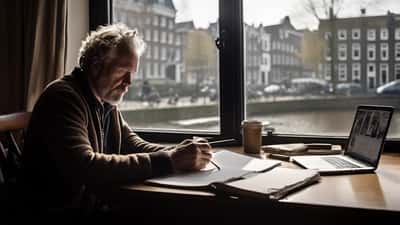 Joe Speedboot als film: Tommy Wieringa's schrijversblok en wat geopolitieke stress met uw creativiteit doet