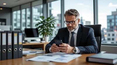 Professional photographing confidential documents in Ottawa office