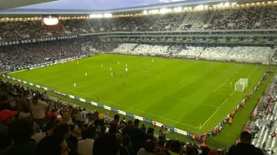 Match de football Girondins de Bordeaux au stade Matmut Atlantique