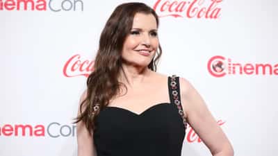 Geena Davis at a public event in 2026
