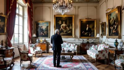 L'appartamento milanese della contessa Marta Marzotto, icona dell'aristocrazia italiana