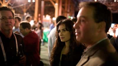 Demi Moore portræt fra offentligt arrangement, 63-årig skuespillerinde