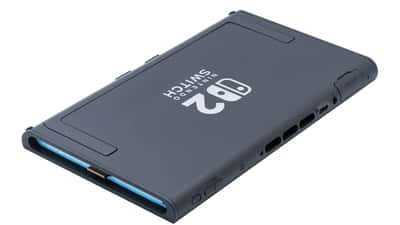 Nintendo Switch 2 console shown from the left side against white background