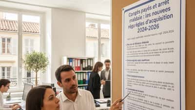 Congés payés et arrêt maladie : les nouvelles règles d'acquisition 2024-2026