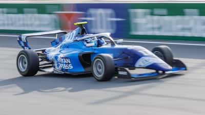 F1 Academy racerbiler i aktion under Dutch Grand Prix 2024