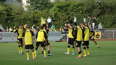 Joueurs de football en séance d'entraînement lors de la pré-saison