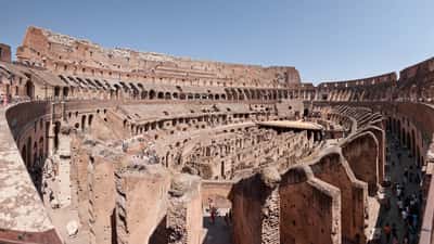 The Colosseum in Rome, Italy, under summer sun during the 2026 heatwave