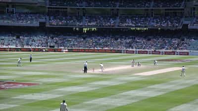 Pakistan cricket test match at Melbourne Cricket Ground