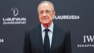 Florentino Pérez, président du Real Madrid, au 25e Laureus World Sports Awards, symbole de gestion stratégique d'actifs sportifs