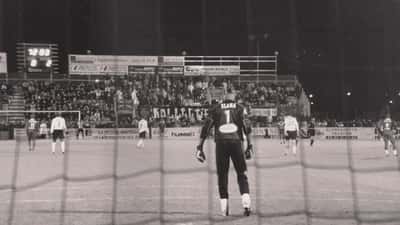 Match de football FC Rouen au stade Robert Diochon, Rouen, France