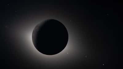 Totale Sonnenfinsternis mit sichtbarer Korona, aufgenommen von der NASA-Mission Artemis II im April 2026