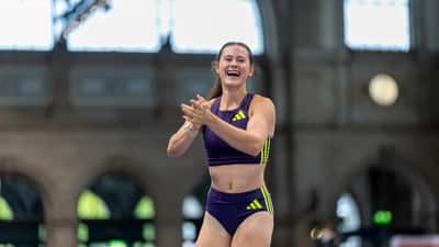 Hana Moll voittaa naisten seiväshypyn Diamond League Weltklasse Zürich 2026