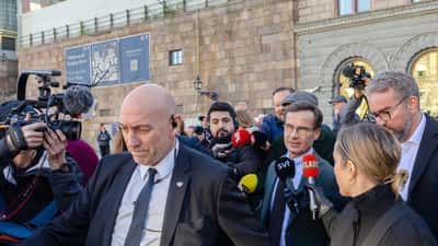 Ulf Kristersson statsminister Sverige intervjuad oktober 2022