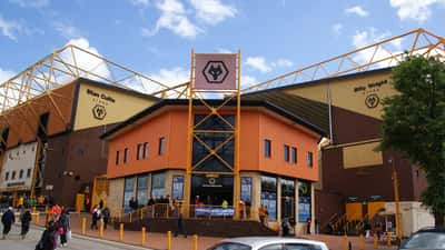 Molineux stadion i Wolverhampton, hjemmebane for Wolverhampton Wanderers