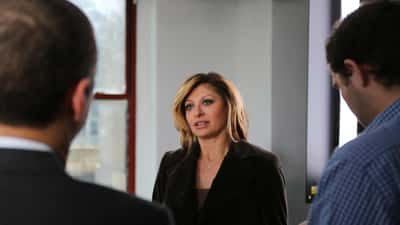 Maria Bartiromo durante una entrevista en Fox News — derechos laborales y cláusulas pay-or-play en EE.UU.
