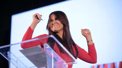 Kimberly Guilfoyle bei einer offiziellen Veranstaltung in den USA