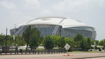 AT&T Stadium in Arlington Texas, Austragungsort des WM-Spiels Australien gegen Ägypten