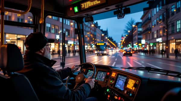 OB-tillägg och övertid i Bussbranschavtalet 2025–2027