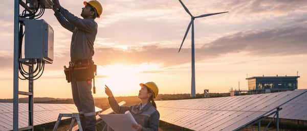 Nordic electrician installing a circuit breaker panel in a bright Icelandic apartment with Scandinavian decor